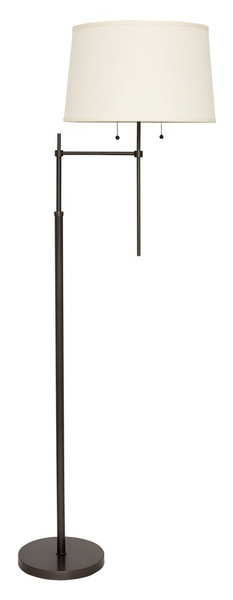 House Of Troy Averill Adjustable Floor Lamp With Offset Arm In Oil Rubbed Bronze