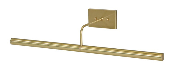 House Of Troy Direct Wire Slim-Line 24" Satin Brass Picture Light DSL24-51