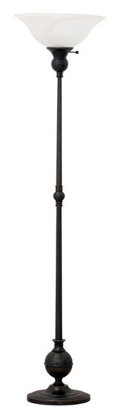 House Of Troy Essex 69" Torchiere Floor Lamp In Oil Rubbed Bronze E900-OB