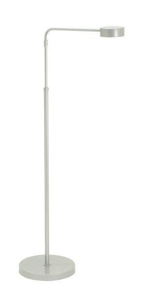 House Of Troy Generation Adjustable Led Floor Lamp In Platinum Gray G400-PG