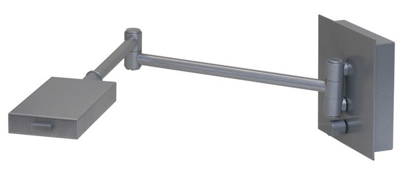 House Of Troy Generation Swing Arm Led Wall Lamp In Platinum Gray G575-PG