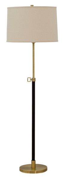 House Of Troy Hardwick Adjustable Floor Lamp In Antique Brass