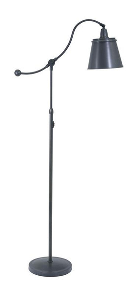House Of Troy Hyde Park Floor Lamp Oil Rubbed Bronze w/ Metal Shade HP700-OB-MSOB