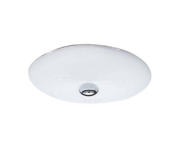 Oval Ceramic Undermount Sink - White AI-18093