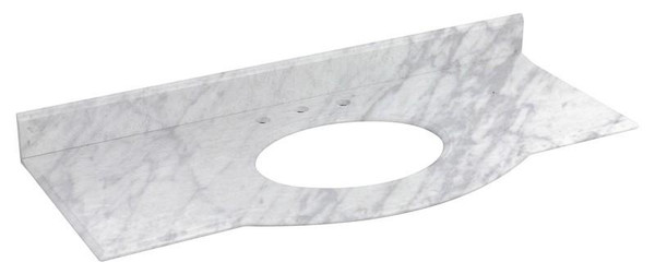 Allure Rectangle Natural Marble Top - Bianco Carrara AI-198