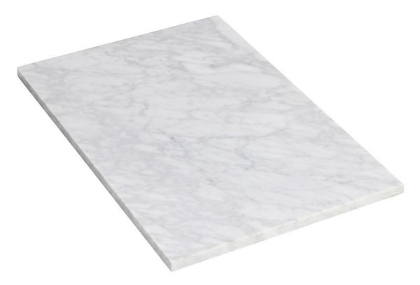 Flair Rectangle Natural Marble Top - Bianco Carrara AI-285