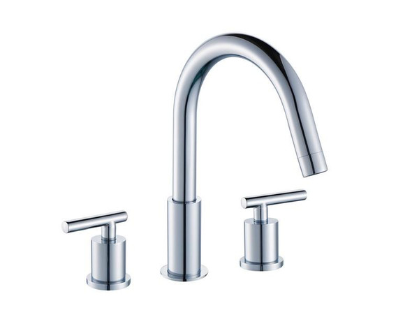 Oval Brass Bathroom Faucet - Chrome AI-7911