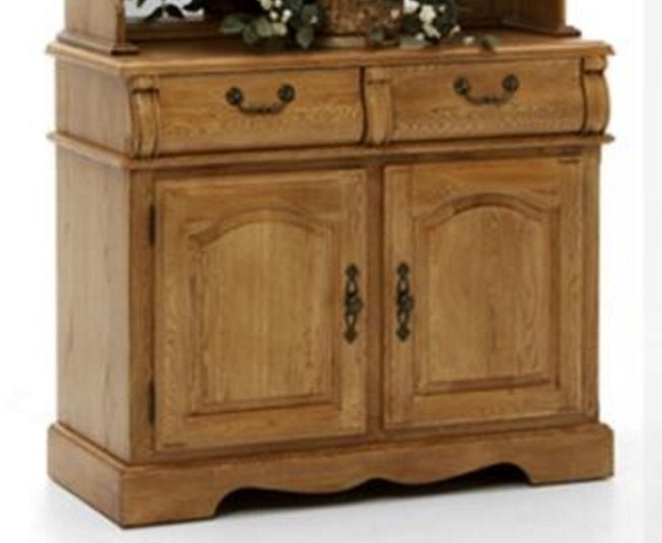 Intercon Classic Oak Small 2 Drawer and 2 Door Buffet - Chestnut CO-CA-2250-CNT-BSE