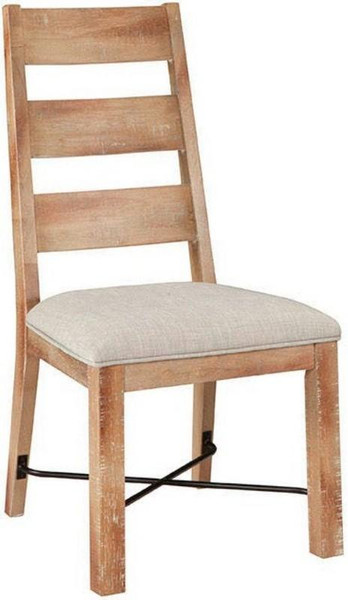 Kelston Ladder Back Side Chair-Desert Sand - (Pack Of 2) KN-CH-1195C-DSD-RTA