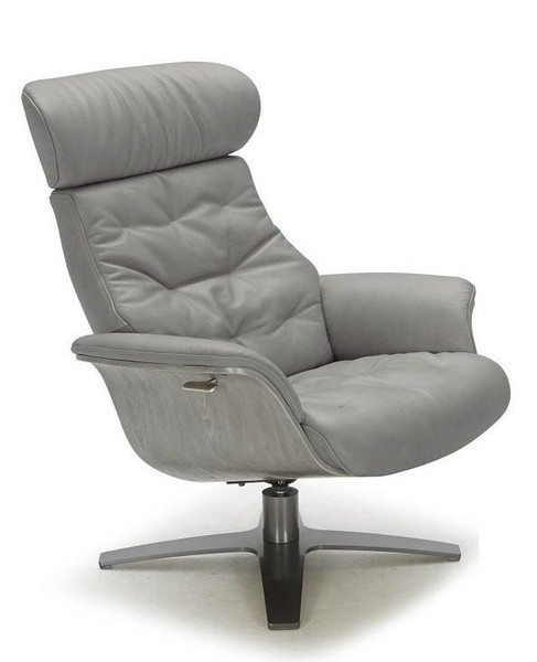 J&M Karma Grey Lounge Chair 18146-C