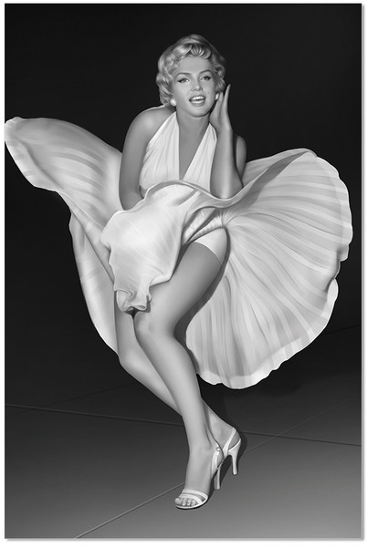 J&M Marilyn Monroe Premium Acrylic Wall Art 18174
