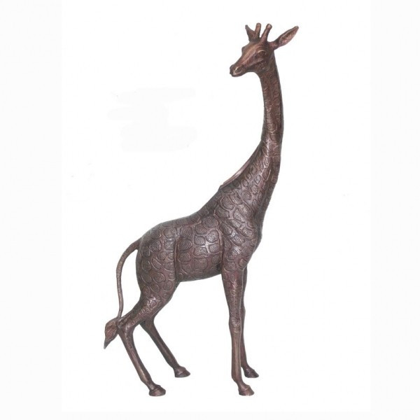 A6481 Vintage Bronze Giraffe