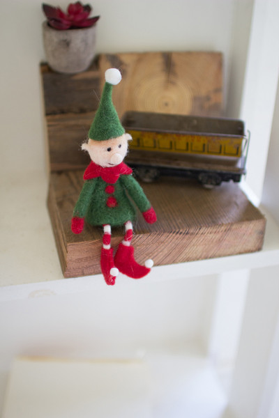 Kalalou Felt Elf On A Shelf - Small CHB2110