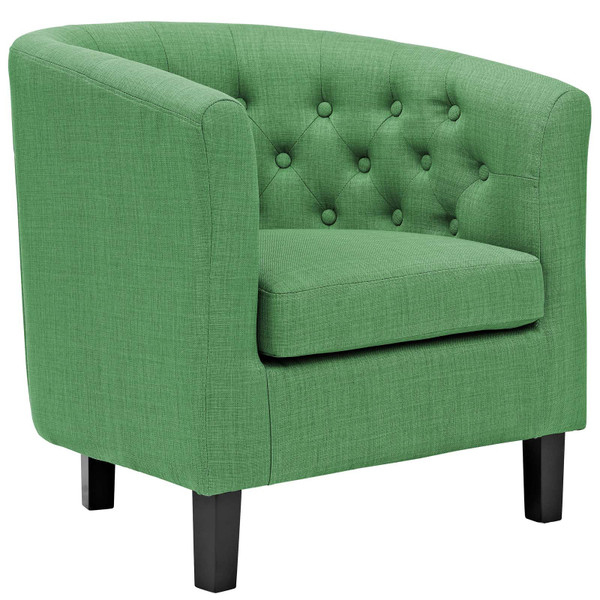 Modway Prospect Upholstered Armchair - Kelly Green EEI-2551-GRN