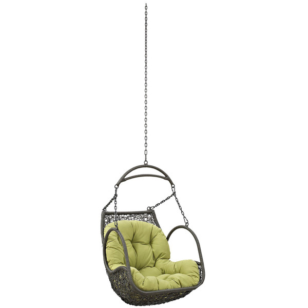 Modway Arbor Outdoor Patio Swing Chair Without Stand-Peridot EEI-2659-PER-SET