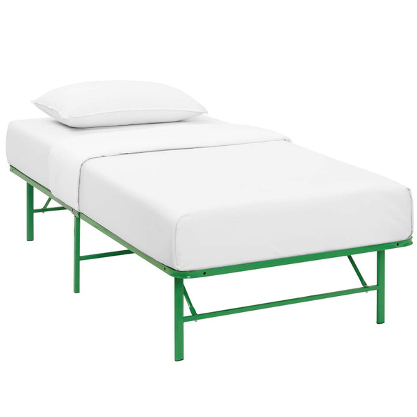 Modway Horizon Twin Stainless Steel Bed Frame - Green MOD-5427-GRN