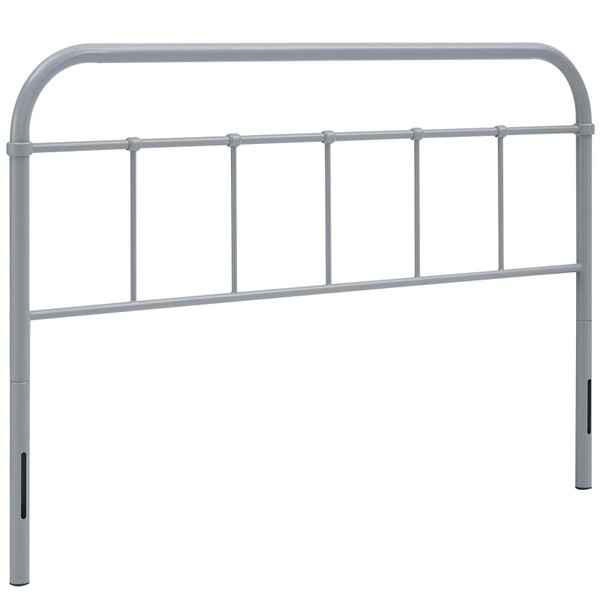 Modway Serena Queen Steel Headboard - Gray MOD-5536-GRY