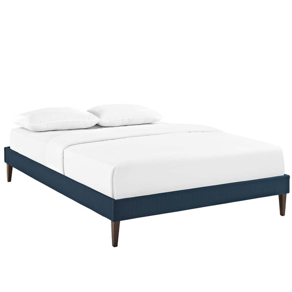 MOD-5901-AZU Tessie King Bed Frame With Squared Tapered Legs By Modway