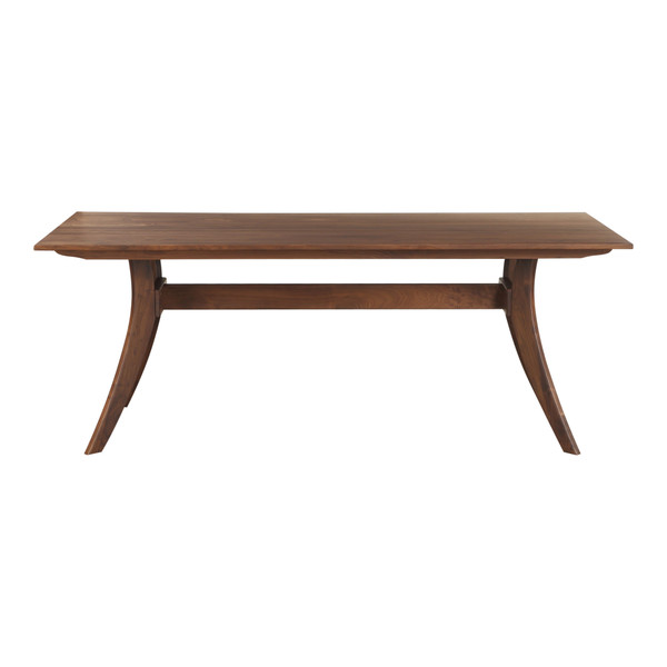 Moes Home Florence Rectangular Dining Table Small Walnut BC-1001-03