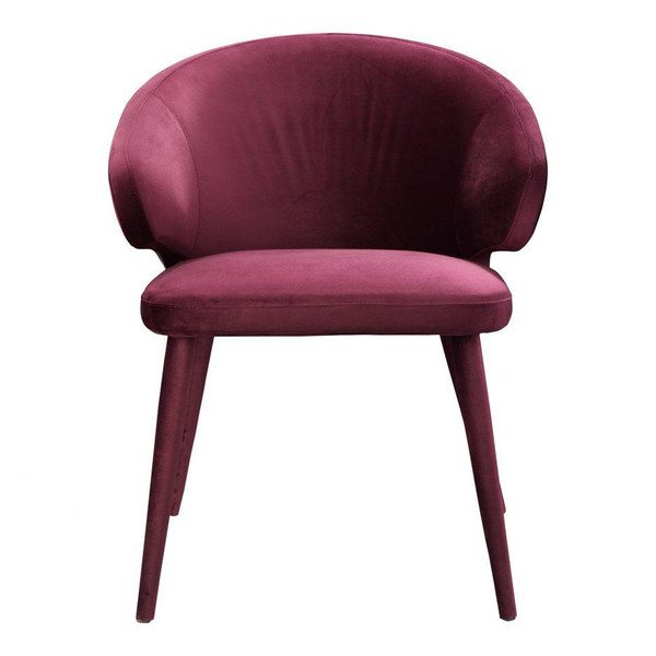 Moes Home Stewart Dining Chair Purple EH-1104-10