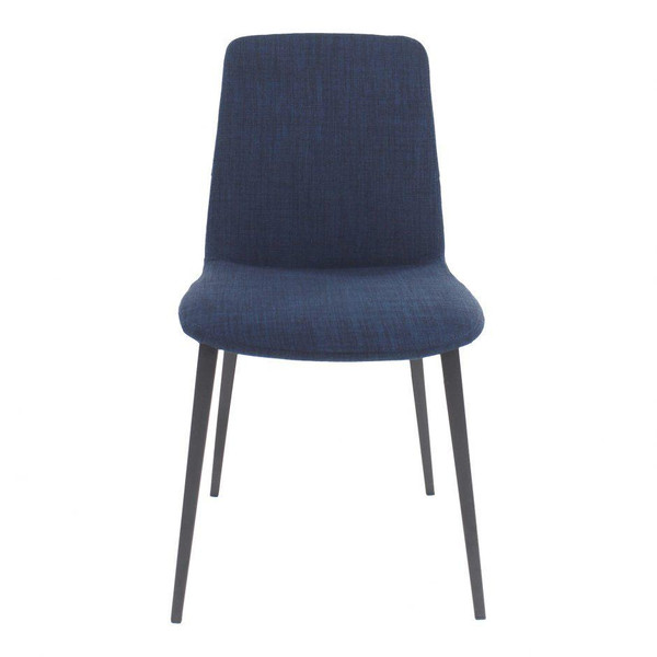 Moes Home Kito Dining Chair Blue - Set of 2 EJ-1017-26