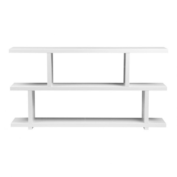 Moes Home White Miri Shelf Small ER-1072-18