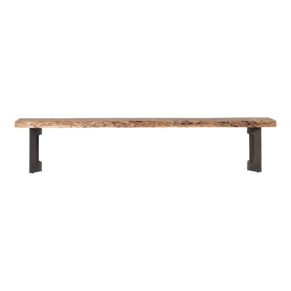 Moes Home Bent Bench Smoked VE-1002-03