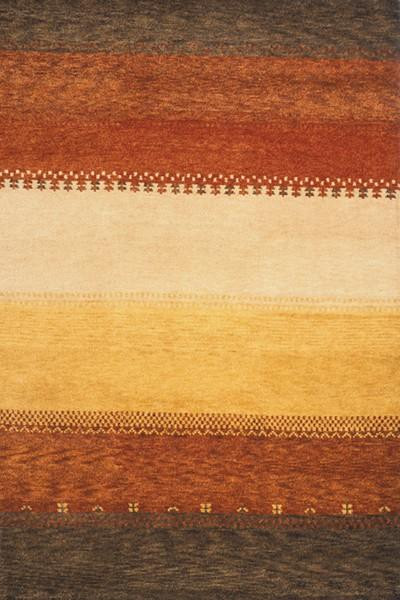 Momeni Desert Gabbeh Hand-Knotted Wool Multi Color Rug DG-04