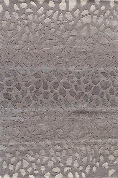 Momeni Delhi Hand-Tufted Wool Silver Rug DL-33