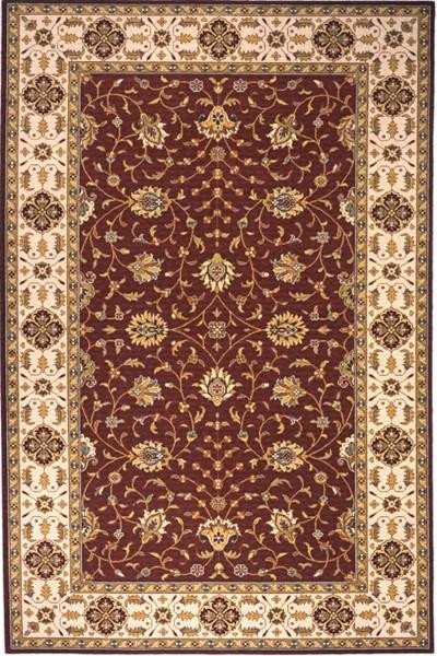 Momeni Persian Garden Machine Made Wool Burgundy Rug PG-08