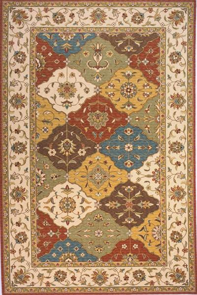 Momeni Persian Garden Machine Made Wool Multi Color Rug PG-11, Size - 3'-0" x 5'-0"