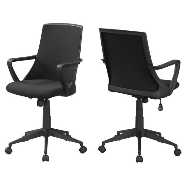 Monarch Office Chair - Black - Black Mesh - Multi Position I 7267