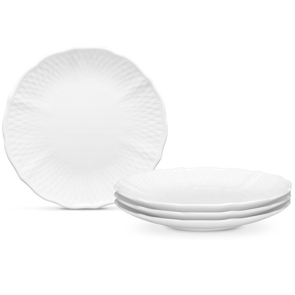 1655-404D Cher Blanc 6.50" Round Bread And Butter Plate Set Of 4