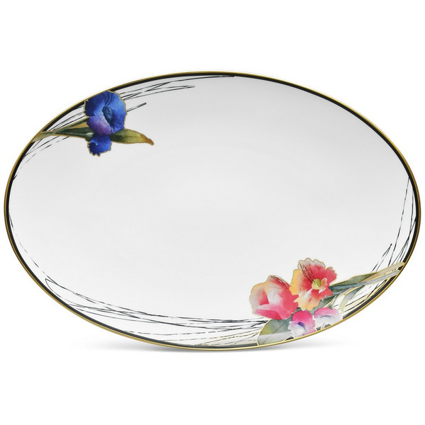 1664-414 16" Oval Platter by Noritake