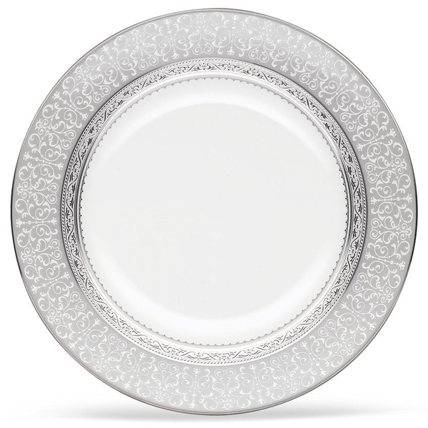 4875-451 Odessa Platinum 9" Accent/Luncheon Plate by Noritake