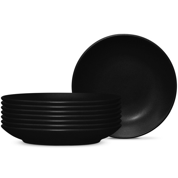 8034-704H Graphite 4.5" Side Prep Dish Set of 8 by Noritake