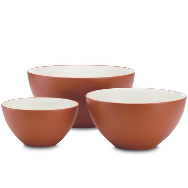 8092-03H Terracotta Bowl Set Of 3 by Noritake