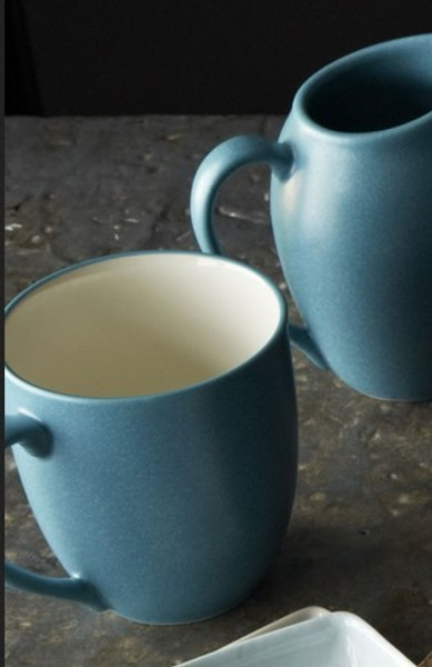 8093-402 Turquoise Cup - (Set Of 2) by Noritake