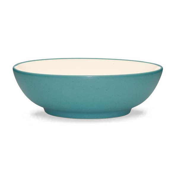 8093-426 64 Oz Turquoise Large Round 9.5in. Vegetable Bowl by Noritake