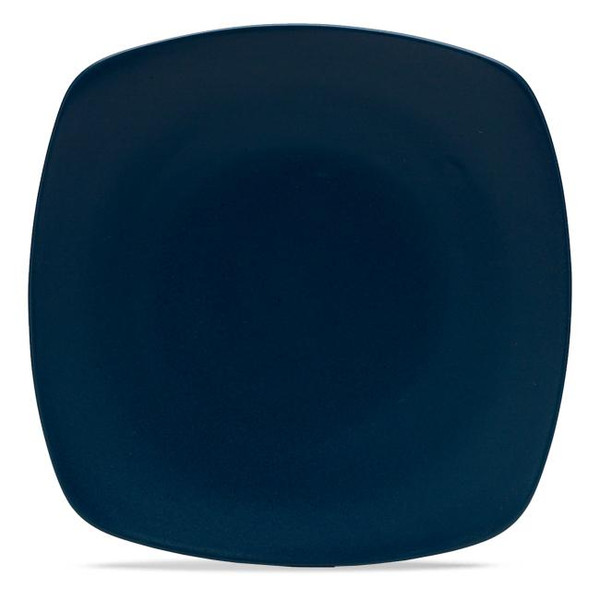 8484-488 Blue Small 8.25" Quad Plate - Pack of 2 - by Noritake