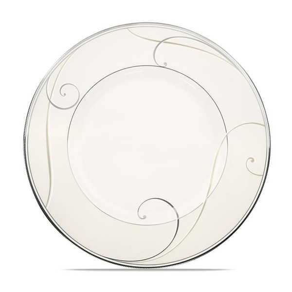 9317-451 Platinum Wave 9" Accent/Luncheon Plate - by Noritake