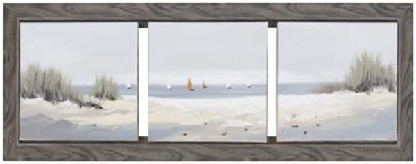 IM645A Beach ll Wall Decor - 40.25X14.75