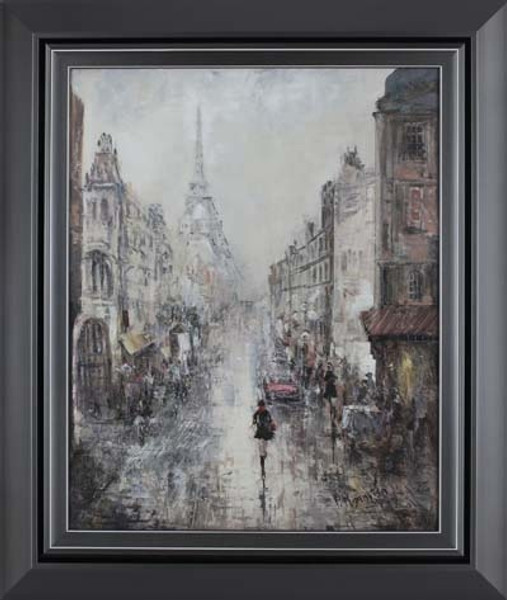 PTR12 Paris Walk I Wall Decor - 21.75X25.75