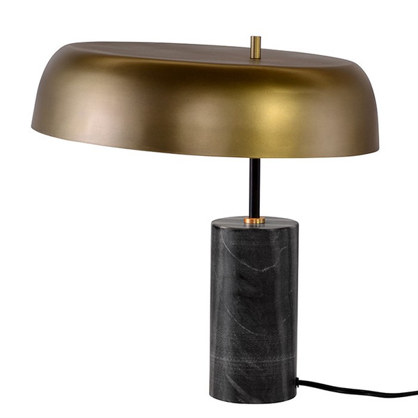 Nuevo Maddox Table Lamp - Brass/Black HGFI122