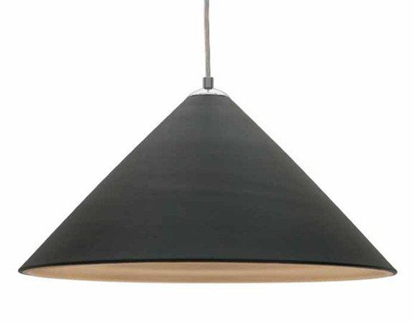 Nuevo Modern Black Glass Colette Pendant Lamp HGHO134