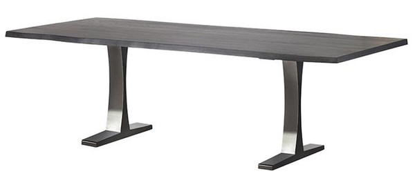 Nuevo Traditional Gray Wood Rectangle Toulouse Dining Table HGSR323