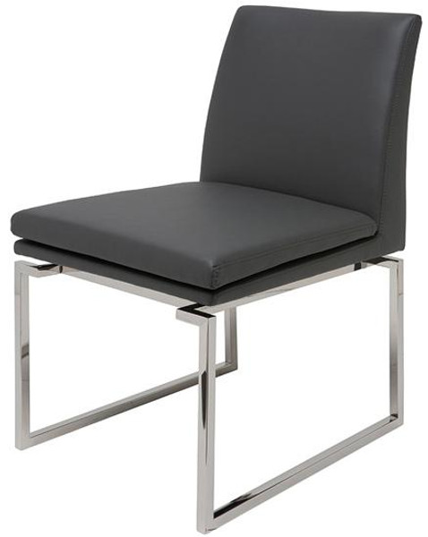 Nuevo Gray Steel Savine Dining Chair HGTB165