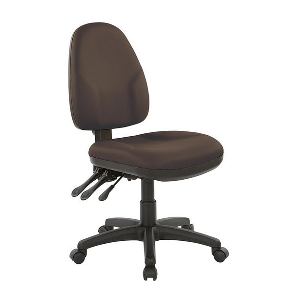 Office Star Dual Function Ergonomic Chair In Dillon Java 36420-R102