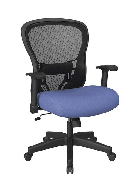 529-3R2N1F2-5877 Deluxe R2 Spacegrid Back Chair W/ Memory Foam Mesh Seat Chair