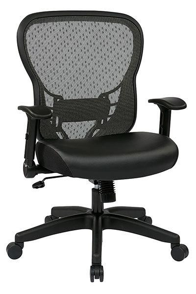 Office Star Deluxe R2 Space Grid Back Chair 529-E3R2N1F2